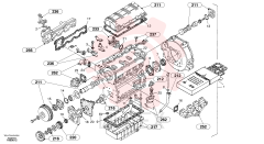 Gasket set, cpl