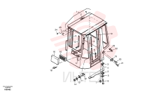 Cab framework ZM4419263