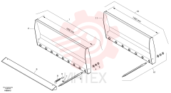 Hay fork, cpl ZM2801090