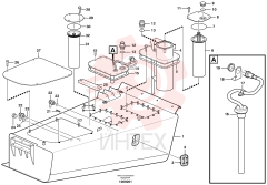 Hydraulic fluid tank