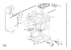 Gear changing unit