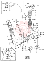 Exhaust pipe VOE 4940367 (1)