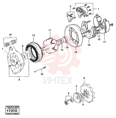 Alternator VOE 4861761 (1)