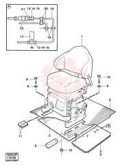 Operator's Seat VOE 4860123 (4)