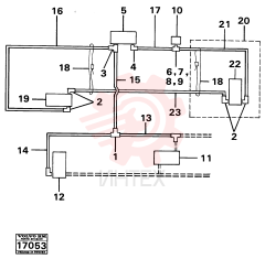Plane Gasket VOE 957175 (4)