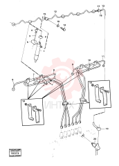 Delivery pipe VOE 421493