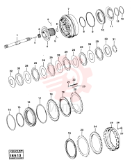 Turbine shaft VOE 11991073