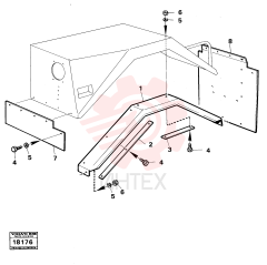 Mudguard side VOE 4843416