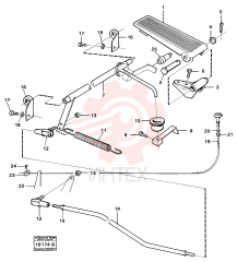 Pedal VOE 7324712