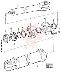 Gasket kit VOE 6630443