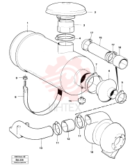 Hose clamp VOE 943479