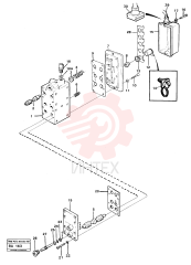 Gear selector valve VOE 11036015