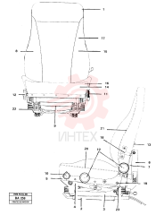 Backrest VOE 11998827