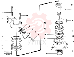 Piston ring VOE 7072517