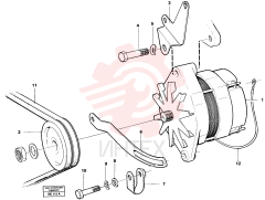 Alternator VOE 863955 (1)