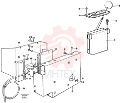 Protecting plate VOE 11058706