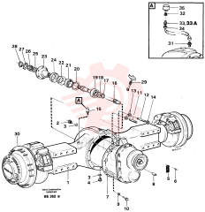 Planetary Axle VOE 23580