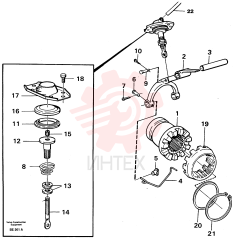 Lock brace VOE 1523084 (1)