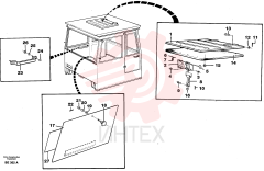 Roof hatch VOE 4973228