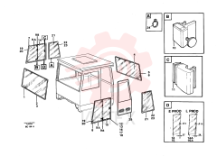 Windscreen VOE 11058869