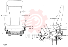 Operator's Seat VOE 11998792