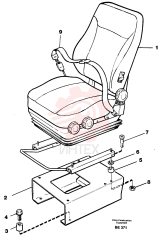 Seat Bracket VOE 11116678