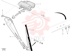 Wiper motor VOE 12742759 (1)