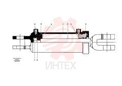 Гидроцилиндр VOE 12744475 (1)