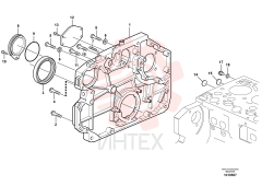 Timing gear casing VOE 20972356