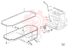 Oil pan VOE 21099578