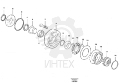 Кольцо уплотнительное (О-кольцо) VOE 12743081 (2)