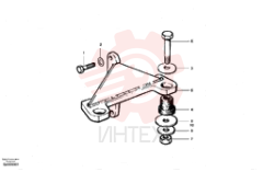 Винт шестигранник CH 50A-0818ZI (6)