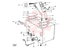 Hydraulic fluid tank CH 97561 (9)