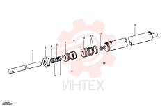 Гидроцилиндр VOE 12724742 (9)