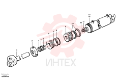 Гидроцилиндр VOE 12724753 (10)