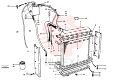 Radiator Core VOE 12726387 (22)