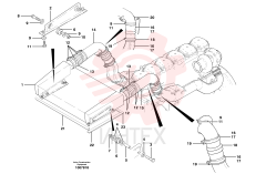 Charge air cooler VOE 12730568 (8)