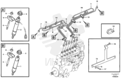 Fuel pipe VOE 11129000 (4)