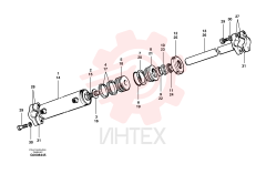 Гидроцилиндр VOE 12724670 (4)