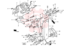 Steering wheel support VOE 12723374 (10)