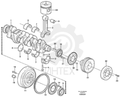 Big-end Bearing VOE 20717211 (6)