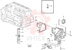 Suction pipe VOE 20544517 (6)