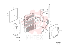 Радиатор VOE 14579490