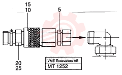 Snap-on coupling