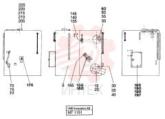 Oil hose VOE 14016472