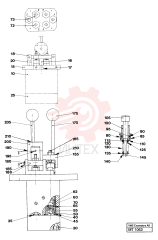 Lever Valve VOE 14244414