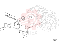 Oil filter housing
