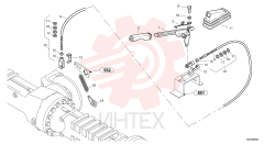 Handbrake lever