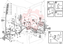 Cable harness