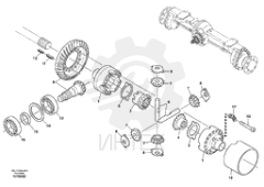 Differential housing